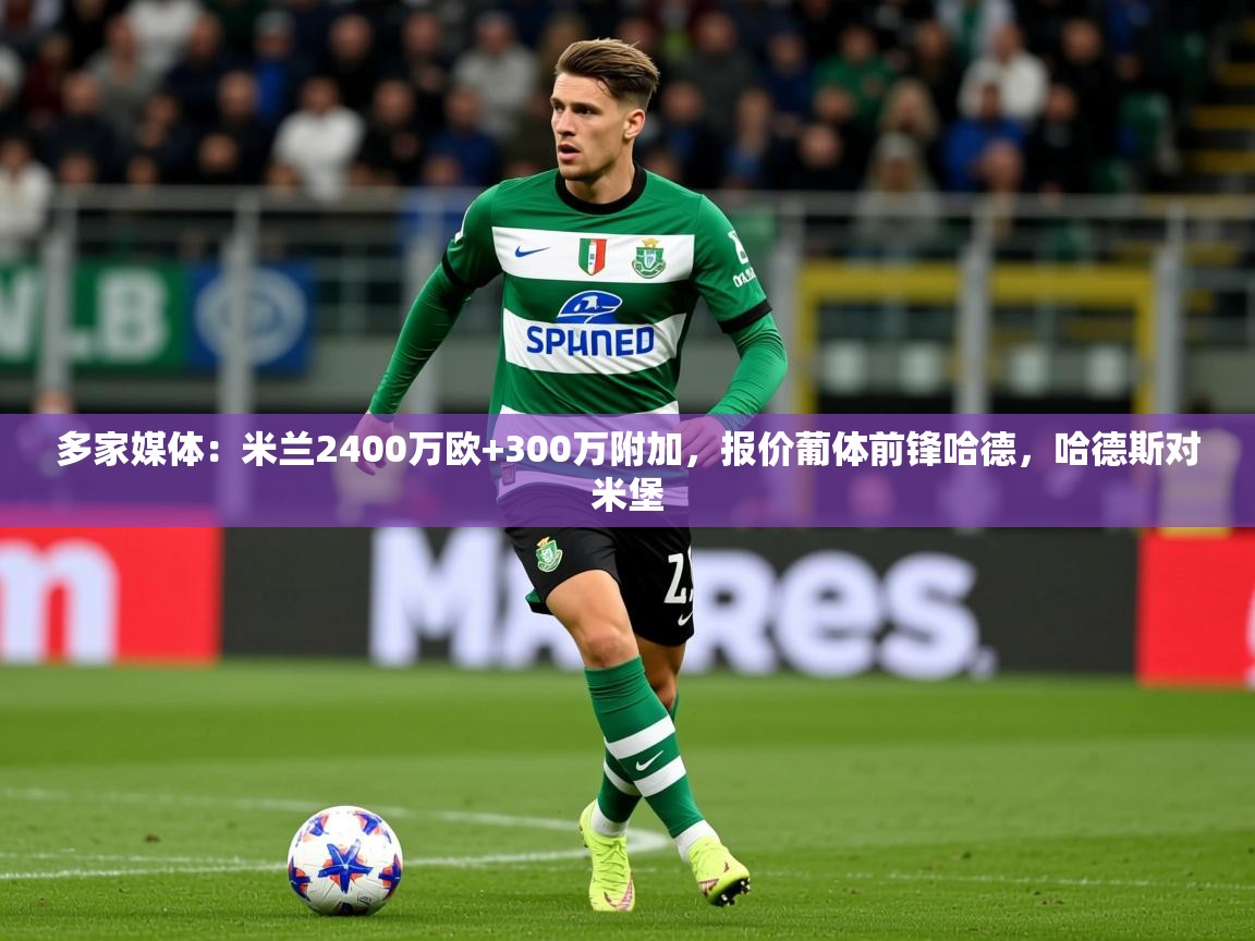 2025安博体育在线app多家媒体：米兰2400万欧+300万附加，报价葡体前锋哈德，哈德斯对米堡  第1张